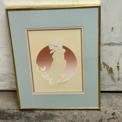 Cockatoo Parrot Signed & Numbered Print