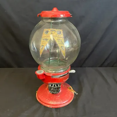 Vintage Columbus Vending Co Gumball Dispenser