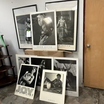 Vintage Herb Ritts Male Model Photography Prints