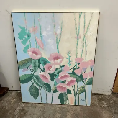 Large Floral Art