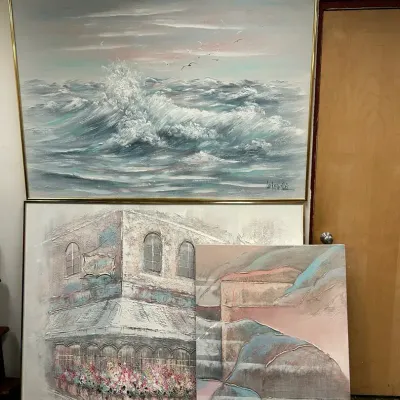 3 Lee Reynolds Huge Art Pieces