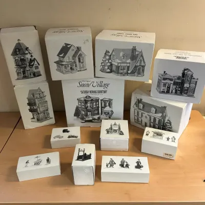 Department 56 Snow Village Christmas Holiday Lot #2