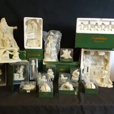 Snowbabies, Christmas Ornaments Music Box 