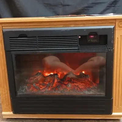 HeatSurge Electric Fireplace Amish Made