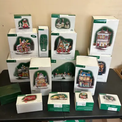 Department 56 Snow Village Christmas Holiday Lot #3