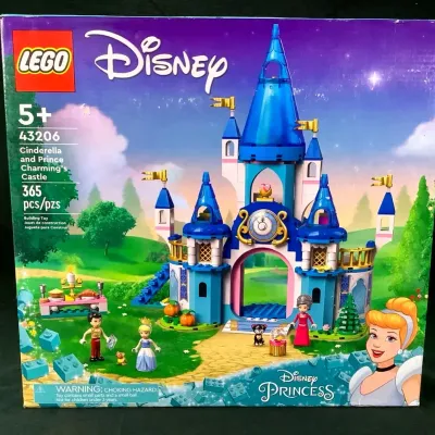 NIB Lego Disney Princess, Cinderella And Prince Charming’s Castle 