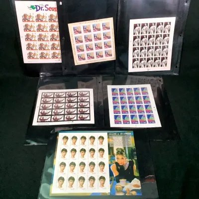 (12) New/Unused Different USPS Collector Stamp Sheets