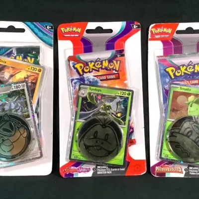 (3) Pokémon Scarlet & Violet (Sealed) Booster Packs