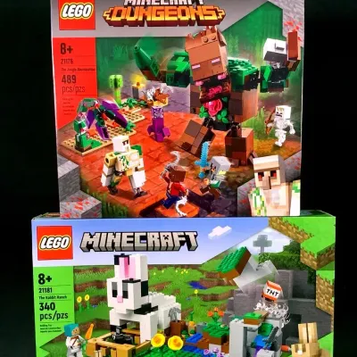 (2) NIB Lego Minecraft Sets