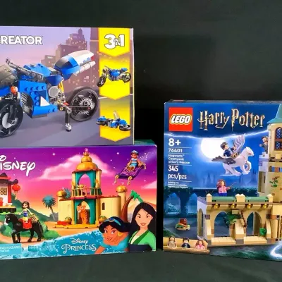 (3) NIB Lego Creator, Disney Princesses & Harry Potter Sets