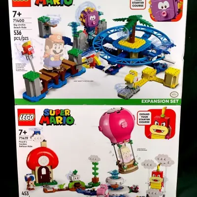 (2) NIB Lego Super Mario Sets