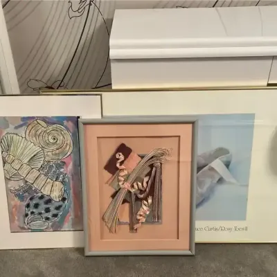 3 Pieces contemporary Art