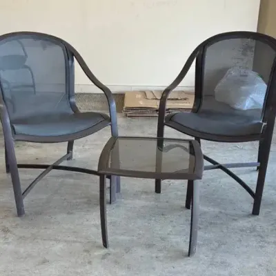 Outdoor Patio Chairs With Table