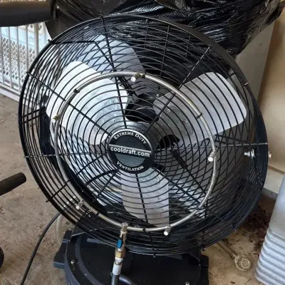 Cool Draft portable misting fan and water tank system - Lot 2 