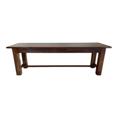 Beautiful Wood Bench (Upstairs)