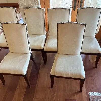 HICKORY Custom Made 6 Elegant Dining Chairs