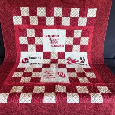 OU Boomer Sooner Quilt 