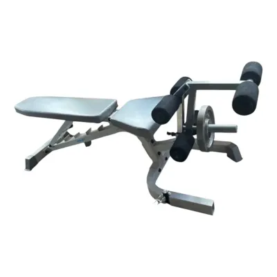 Hoist Leg Extension/Leg Curl adjustable weight bench: Upstairs 