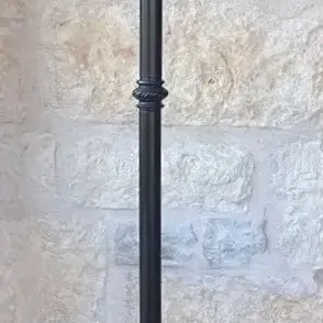Elegant Designs 1 Light Torchiere Floor Lamp Glass Shade