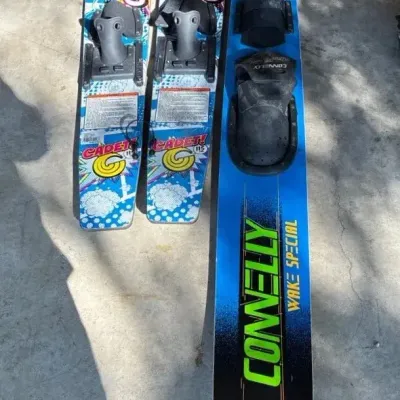 Connolly Cadet Child Combo Slide & Connelly Wake Special Slalom Ski