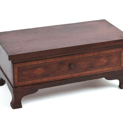 Sale Photo Thumbnail #41: Federal Style Inlaid Mahogany Box With Drawer.