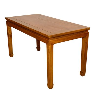 Sale Photo Thumbnail #248: Chinese Carved Hardwood Dining Table.