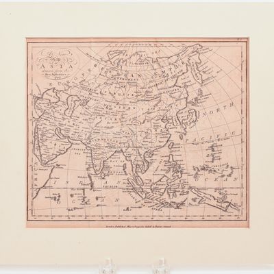 Sale Photo Thumbnail #186: Cadell & Davis 1797 Map of Asia.