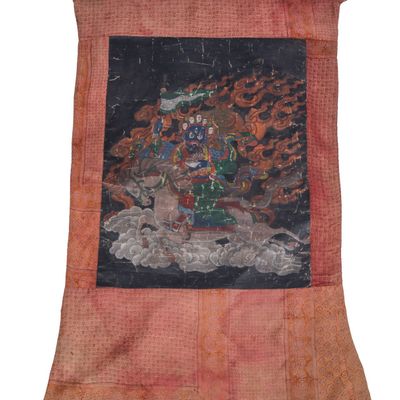 Sale Photo Thumbnail #95: Tibetan Thanka