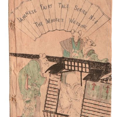 Sale Photo Thumbnail #146: Early Edition Japanese Fairy Tale Series No 6 The Mouses Wedding.