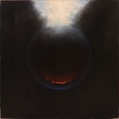 Sale Photo Thumbnail #196: John Squadra (b.1932).  Fire into Light.