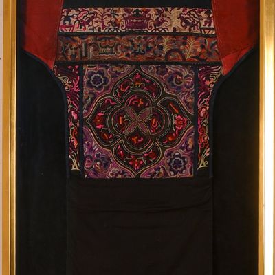 Sale Photo Thumbnail #262: Chinese Miao People Embrodered Panel.