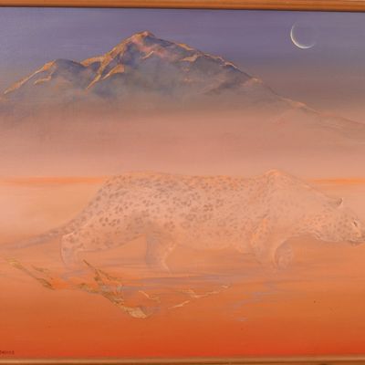 Sale Photo Thumbnail #197: John Squadra (b. 1932).  The Leopard That Walks Through Dreams