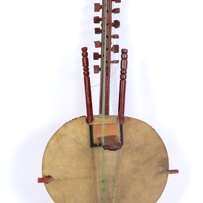 Sale Photo Thumbnail #293: Vintage African Kora.
