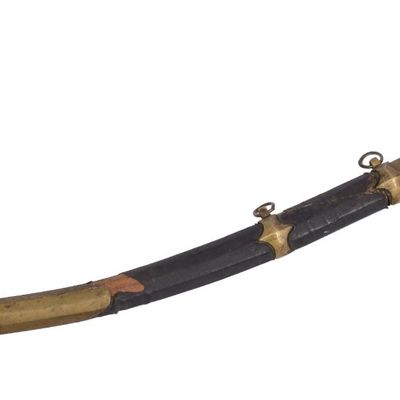 Sale Photo Thumbnail #72: Ottoman Shamshir Sword and Scabbard