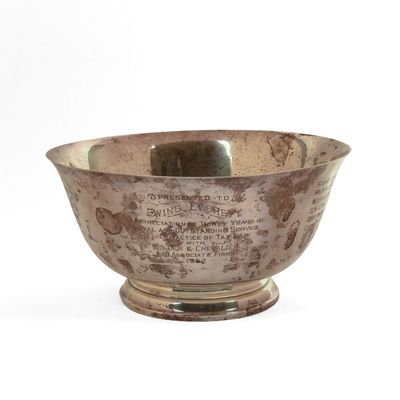 Sale Photo Thumbnail #333: Paul Revere Reproduction Sterling Silver Bowl.