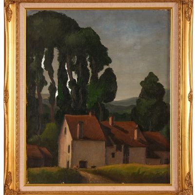 Sale Photo Thumbnail #22: Early 20th Century European Landscape.