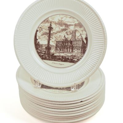 Sale Photo Thumbnail #217: Twelve Wedgwood Piranesi Plates.