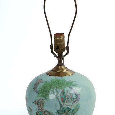 Sale Photo Thumbnail #125: Chinese Porcelain Jar With Boy on Ox.