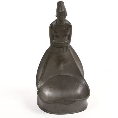 Sale Photo Thumbnail #28: Herman Fauser for Jegendstil Pewter Desk Dish.