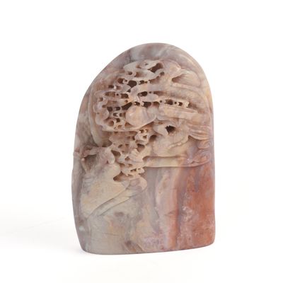 Sale Photo Thumbnail #93: Chinese Soapstone Mountain Carving