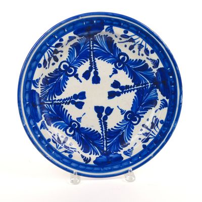 Sale Photo Thumbnail #120: Continental Blue and White Faience Charger