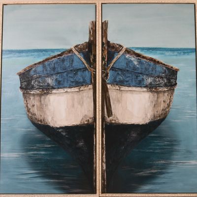 Sale Photo Thumbnail #229: Large Diptych With Dory.