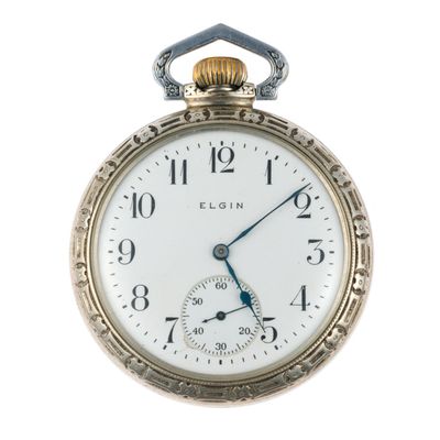 Sale Photo Thumbnail #127: Elgin 21 Jewel 14K Gold-Filled Pocket Watch