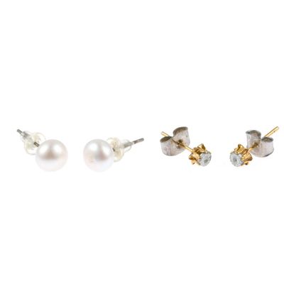 Sale Photo Thumbnail #55: 2 Pairs of Stud Earrings