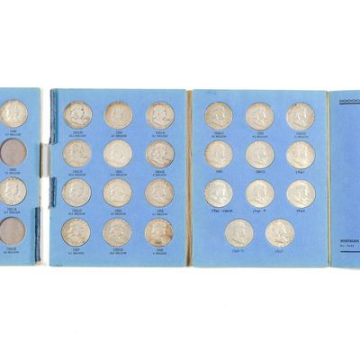 Sale Photo Thumbnail #176: Franklin Silver Half Dollars Book