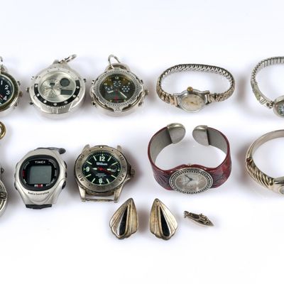 Sale Photo Thumbnail #69: 10 Watches & Sterling Silver Jewelry