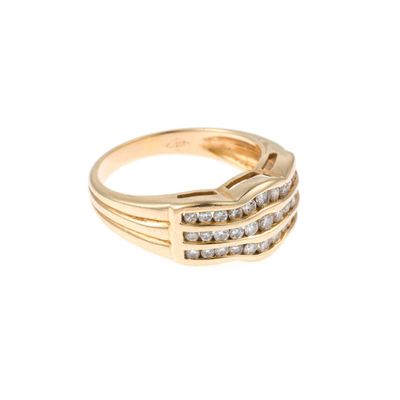 Sale Photo Thumbnail #82: 14K Gold and Diamond Ring