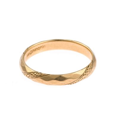 Sale Photo Thumbnail #37: 14K Gold Band Ring