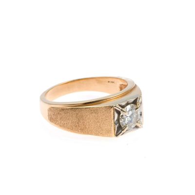Sale Photo Thumbnail #7: 14K Gold and Diamond Ring