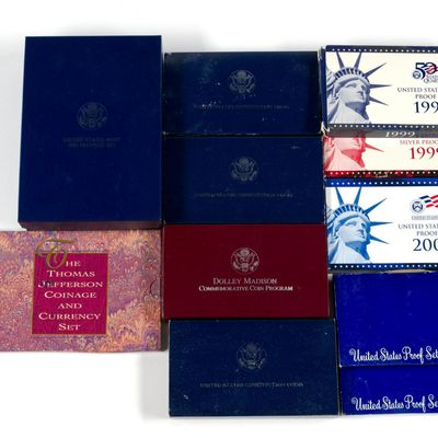 Sale Photo Thumbnail #236: United States Silver commemorative And Proof Sets